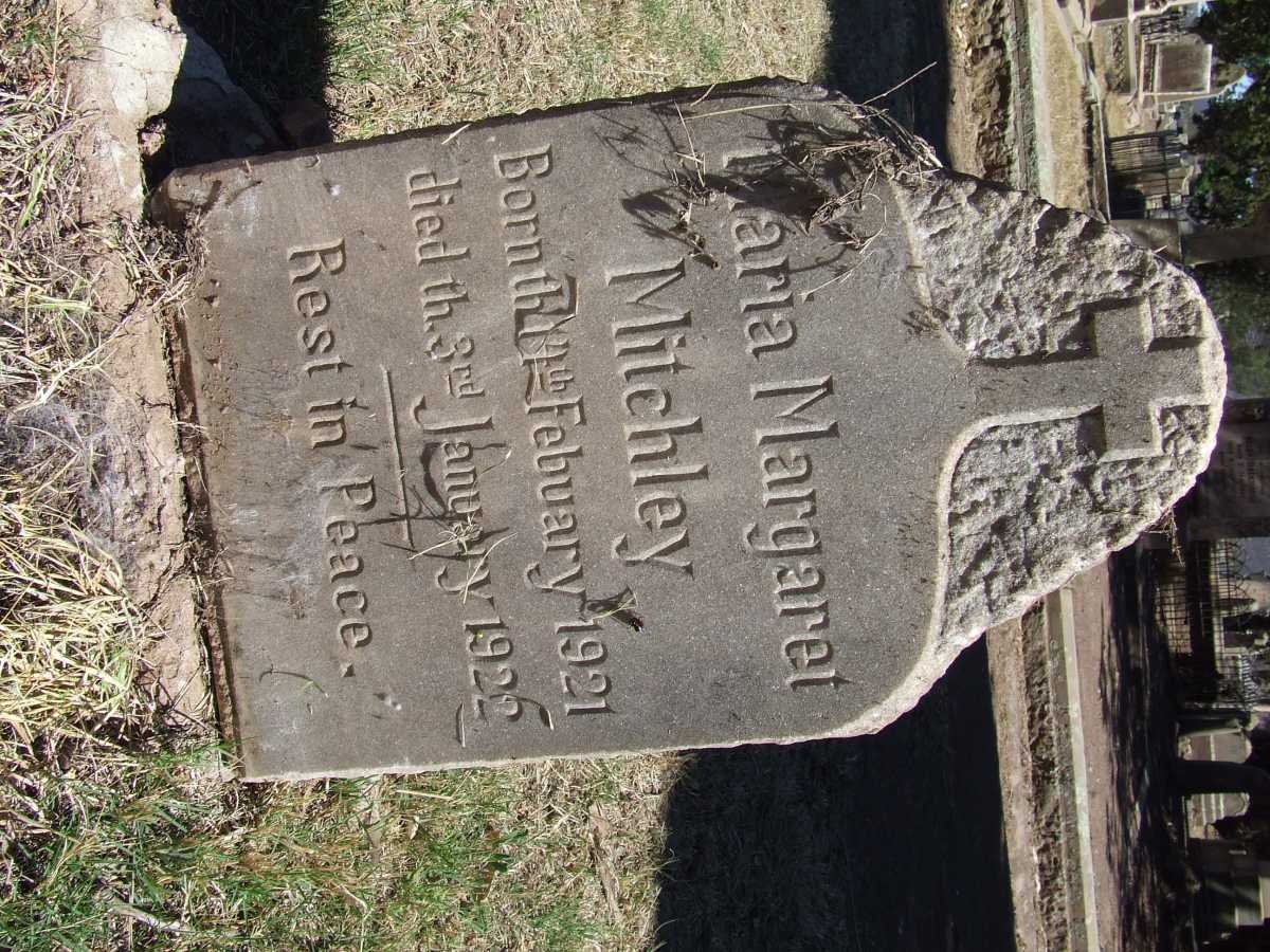 MITCHLEY Maria Margaret 1921-1922