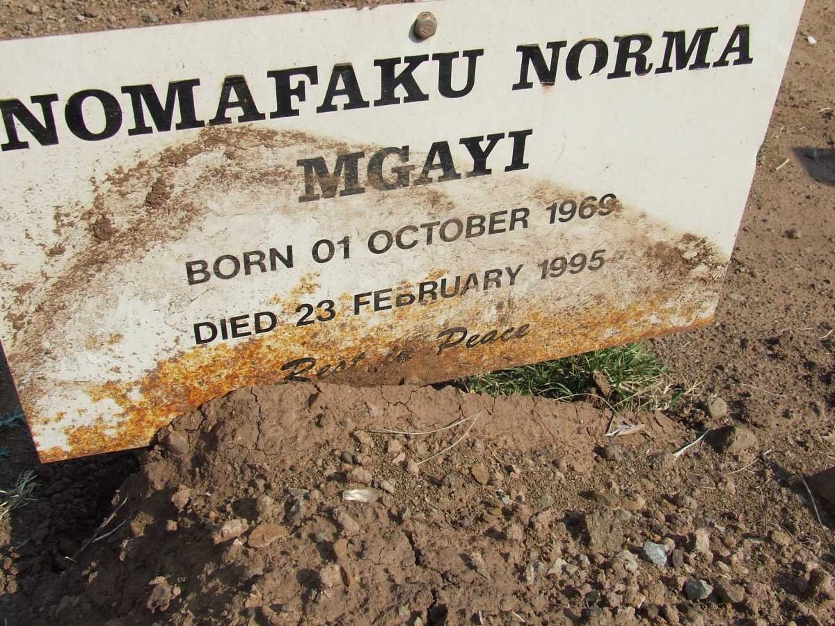MGAYI Nomafaku Norma 1969-1995