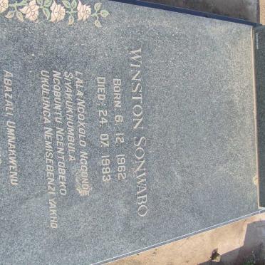MGOLE Winston Sonwabo 1962-1993