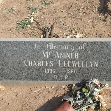 McANINCH Charles Llewellyn 1896-1960