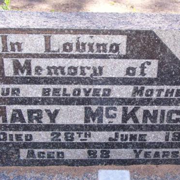 McKNIGHT Mary -1948