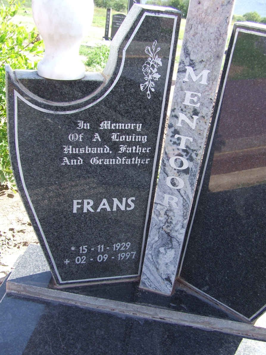 MENTOOR Frans 1929-1997