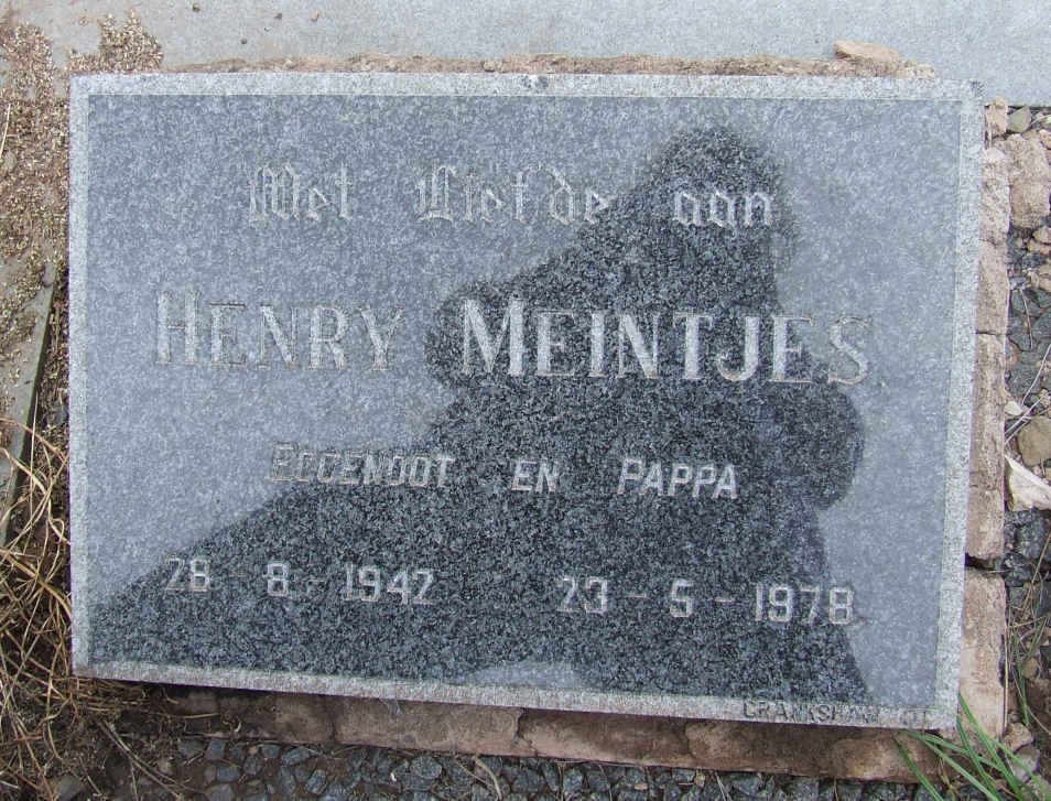 MEINTJES Henry 1942-1978