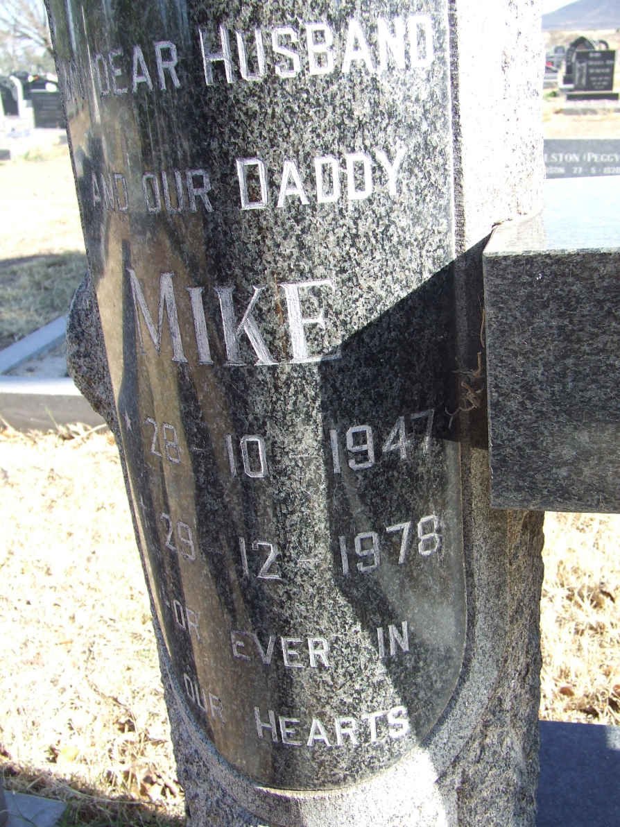 MERWE Mike, van 1947-1978