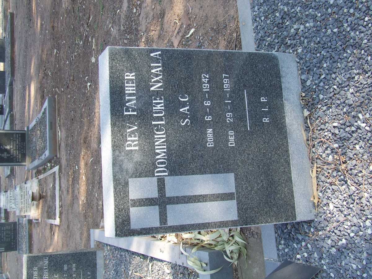 NXALA Dominic-Luke 1942-1997