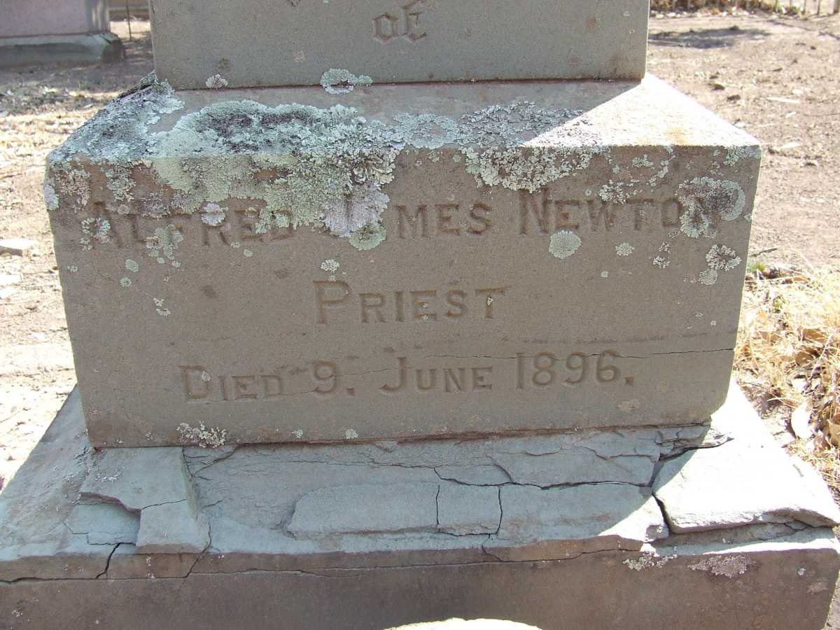 NEWTON Alfred James -1896 