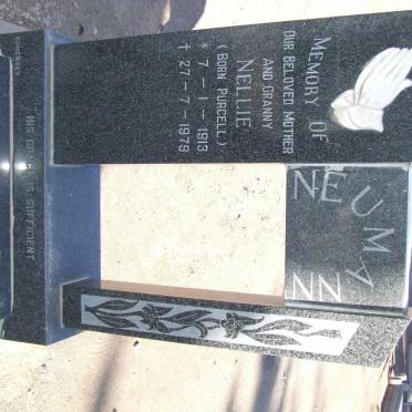 NEUMANN Nellie nee PURCELL 1913-1979