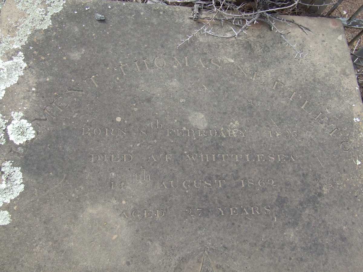NETTELTON Clement Thomas 1835-1862