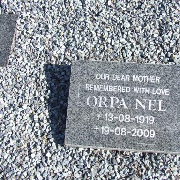 NEL Orpa 1919-2009