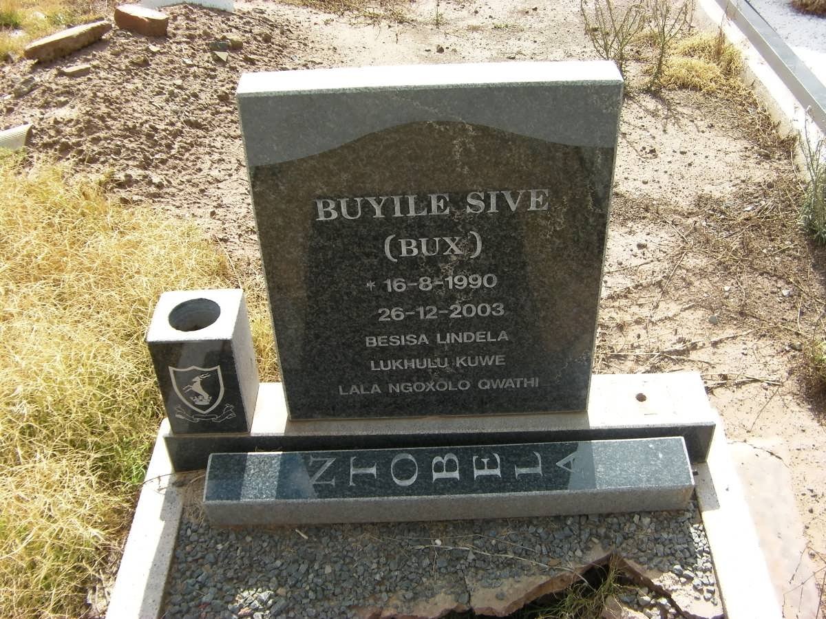 NTOBELA Buyile Sive 1990-2003