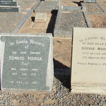 NOONAN Edward -1952 &amp; Sophie -1937