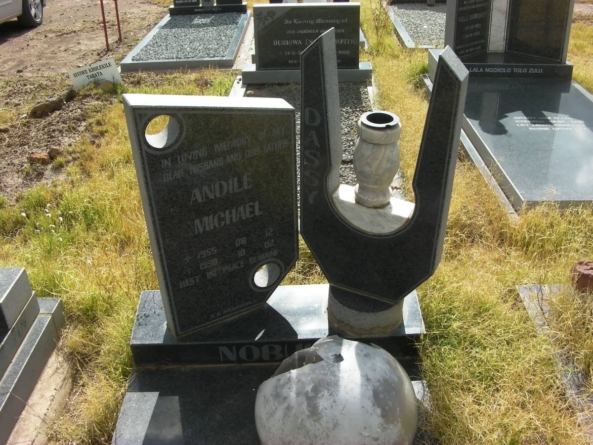 NOBULA Andile Michael 1955-1998