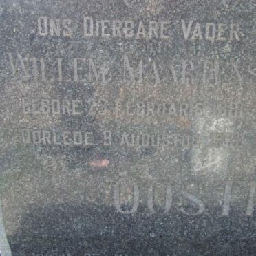 OOSTHUIZEN Willem Maartens 1881-1960