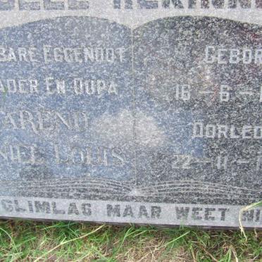 OPPERMAN Barend Daniel Louis 1895-1969