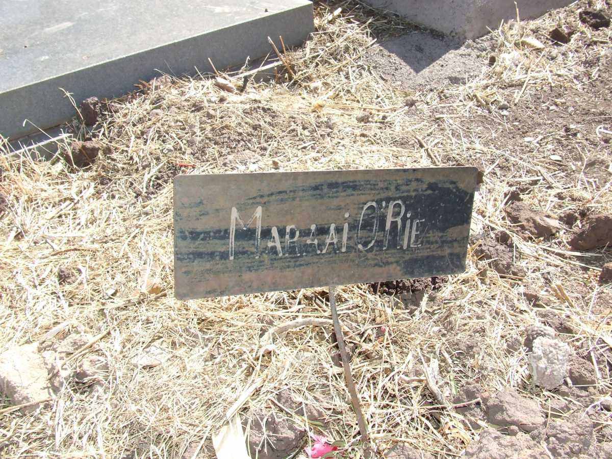 O'RIE Maraai