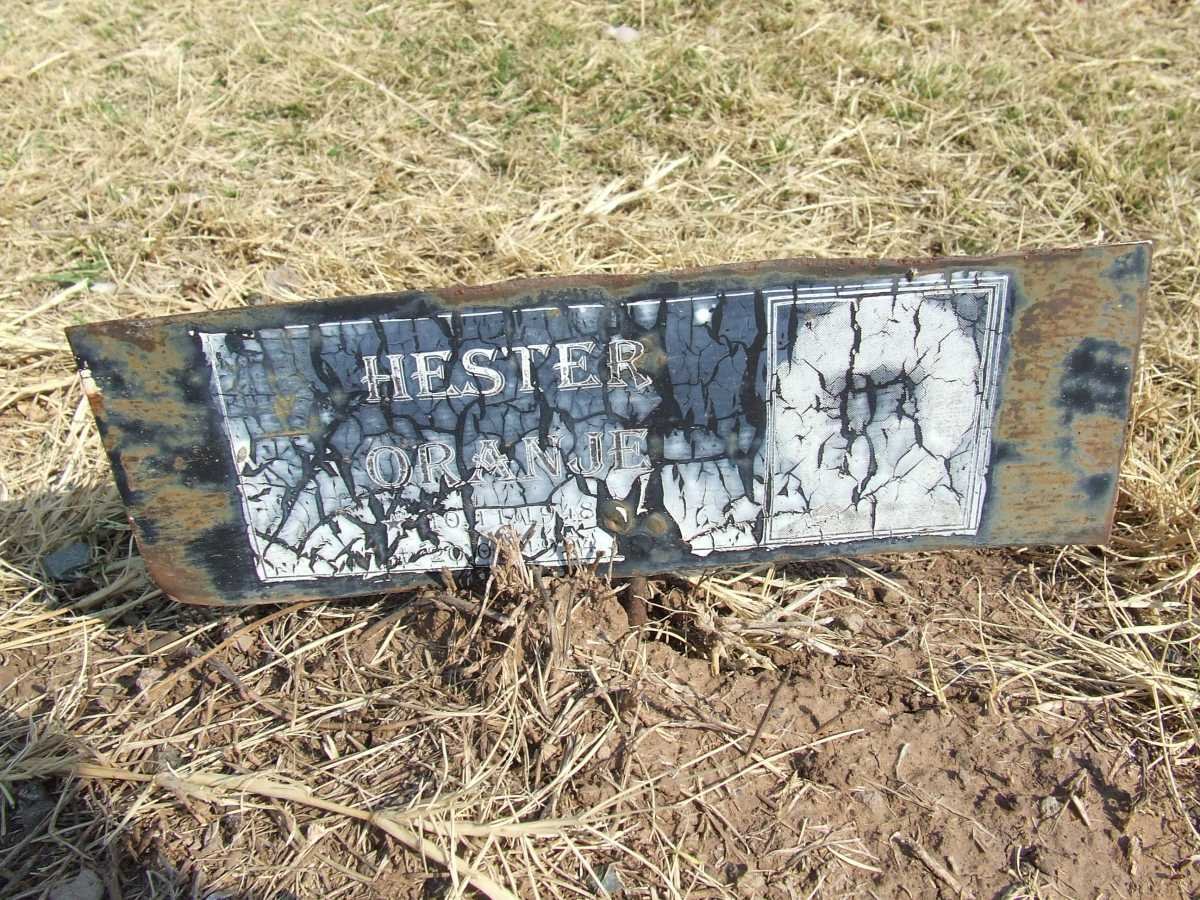ORANJE Hester 1948-1994