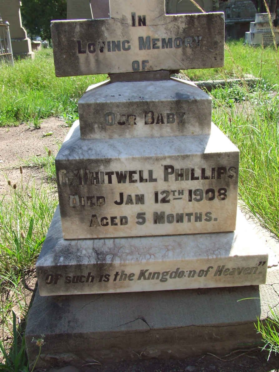 PHILLIPS G. Whitwell -1908