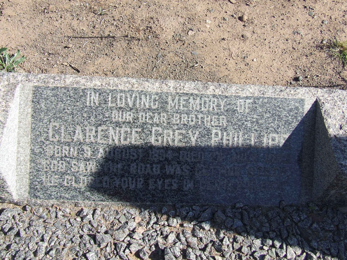 PHILLIPS Clarence Grey 1894-1993