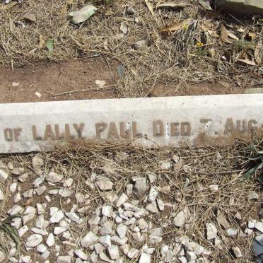 PAUL Lally -1927 