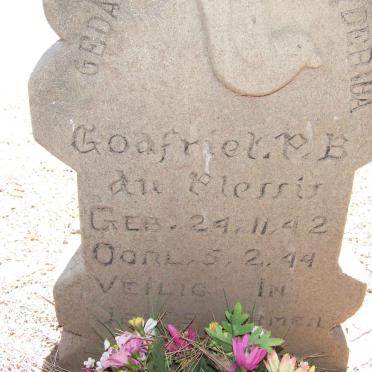 PLESSIS Godfriet P.E., du 1942-1944