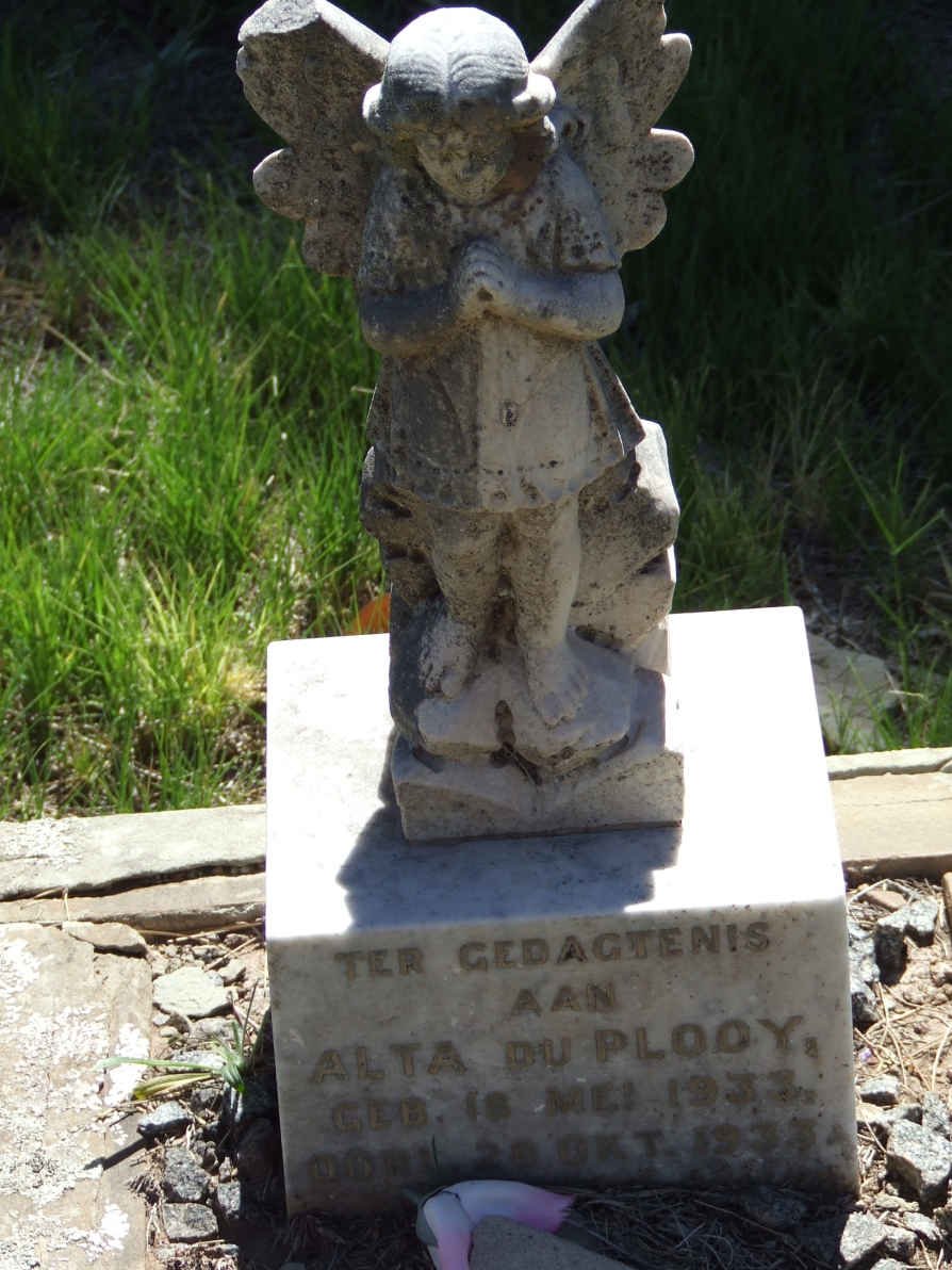 PLOOY Alta, du 1933-1933