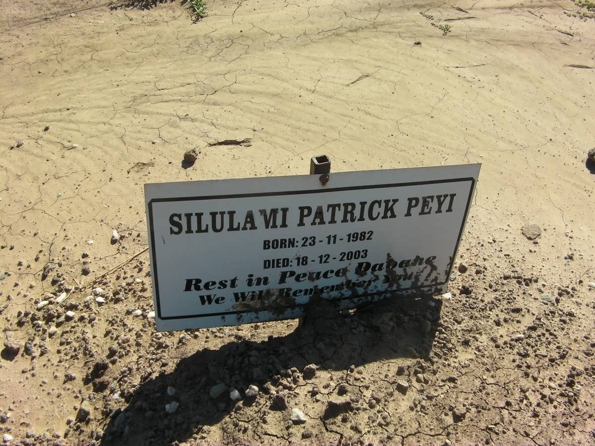 PEYI Silulami Patrick 1982-2003