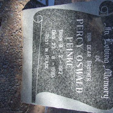 PEINKE Percy Oswald 1912-1990