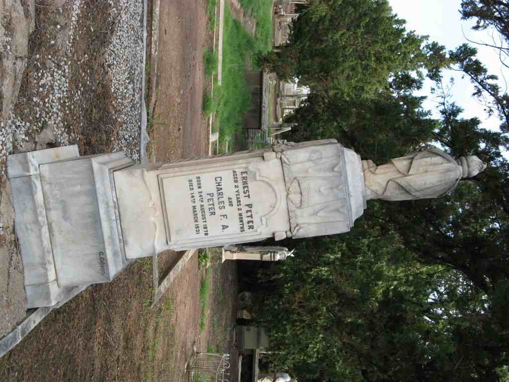 PETER Charles F.A. 1878-1931 :: PETER Ernest