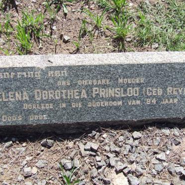 PRINSLOO Helena Dorothea nee REYNDERS