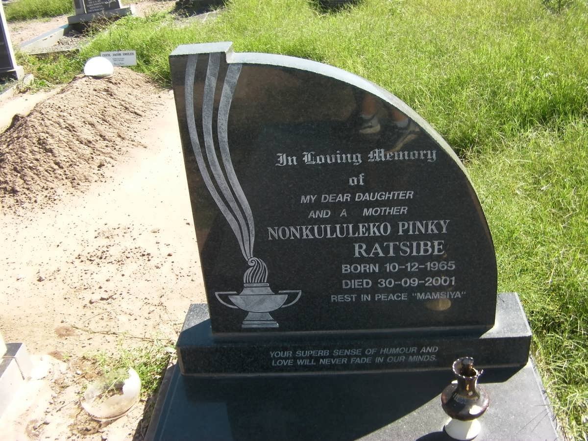 RATSIBE Nonkululeko Pinky 1965-2001