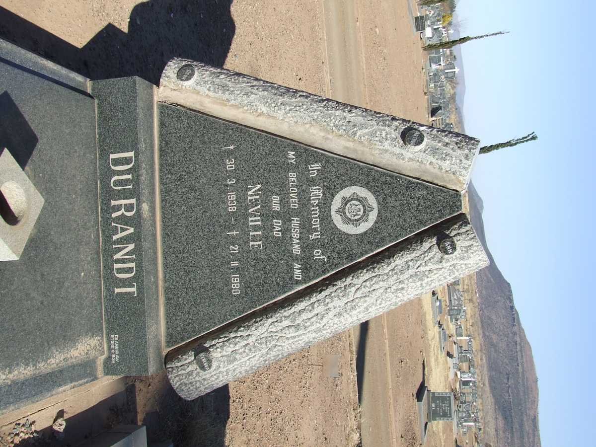 RANDT Neville, du 1938-1980