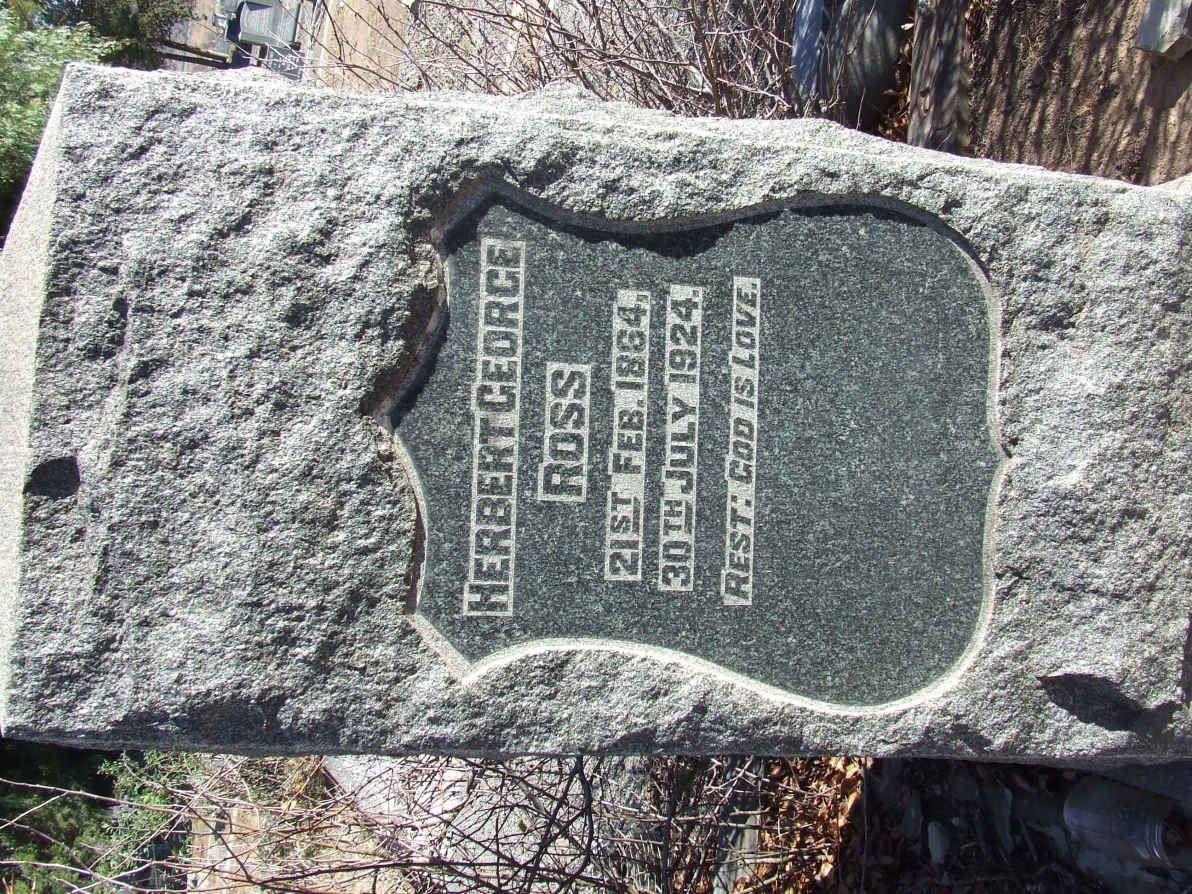 ROSS Herbert George 1864-1924