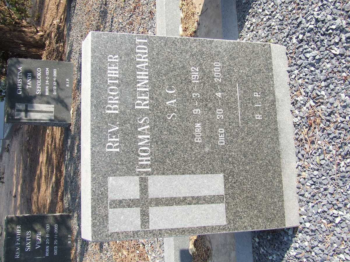 REINHARDT Thomas 1912-2000