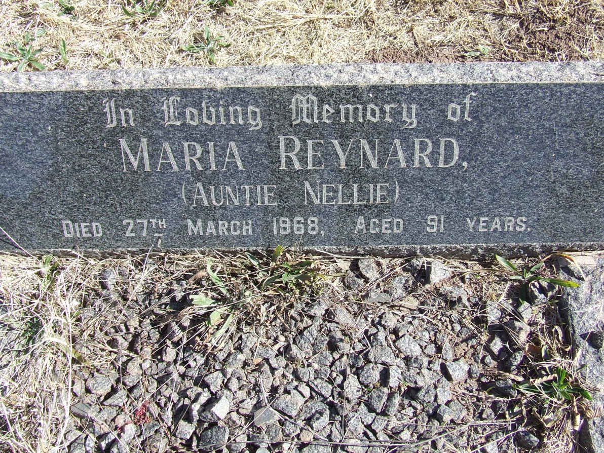 REYNARD Maria -1968