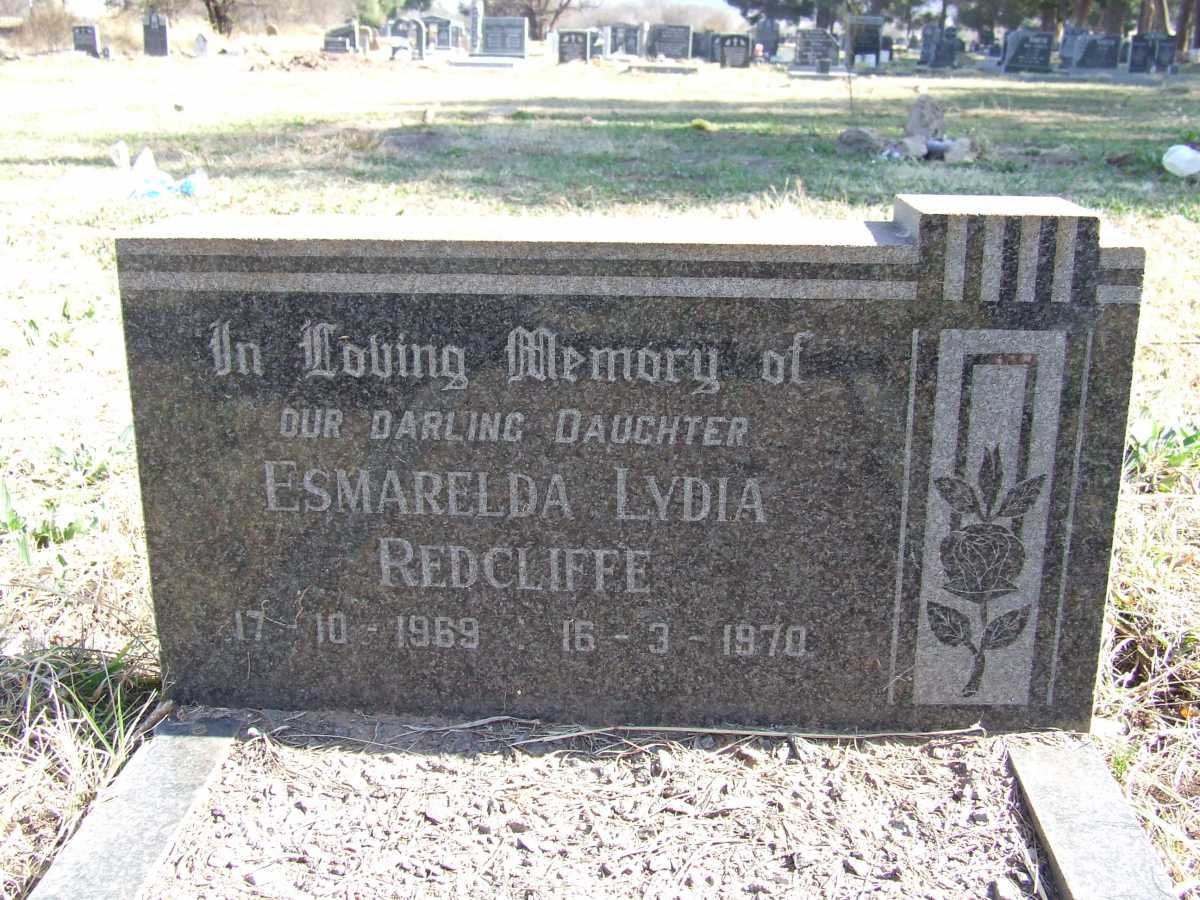 REDCLIFFE Esmerelda Lydia 1969-1970