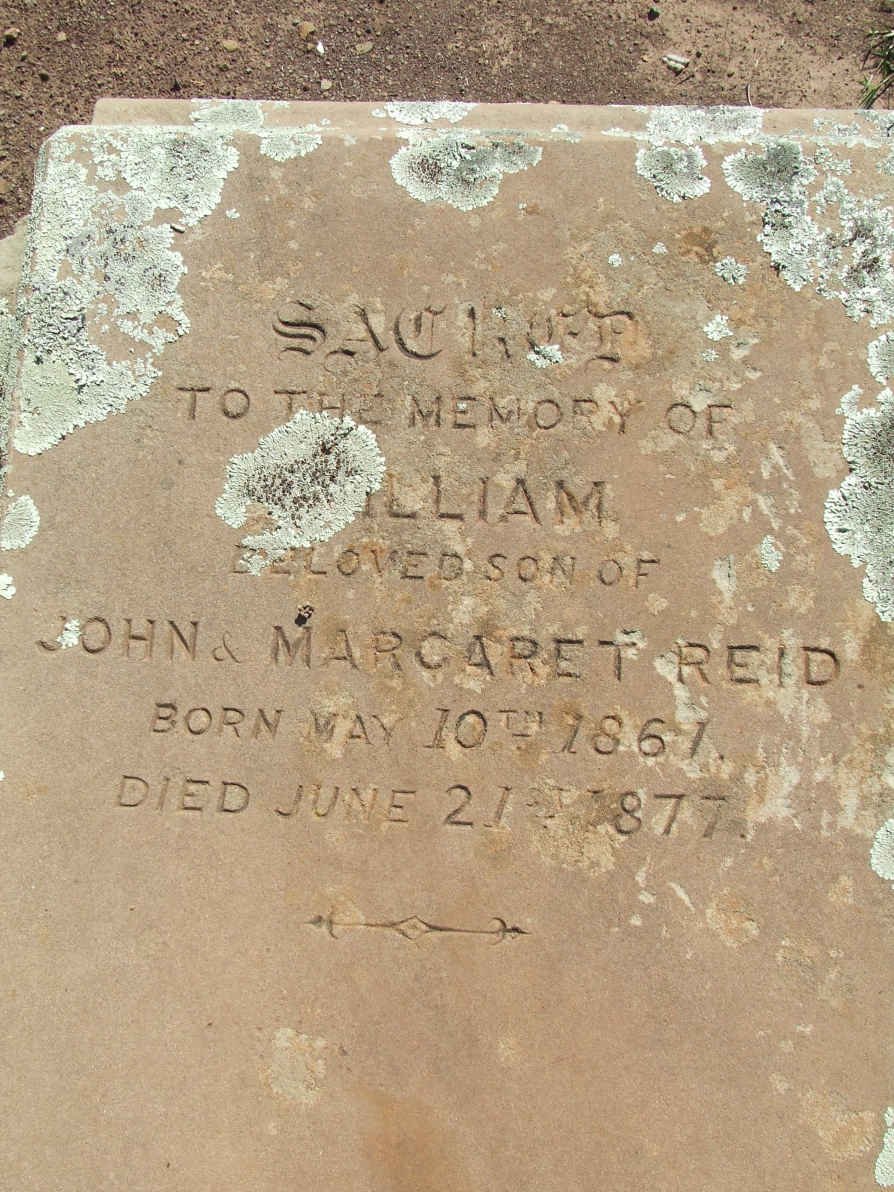 REID William 1861-1877