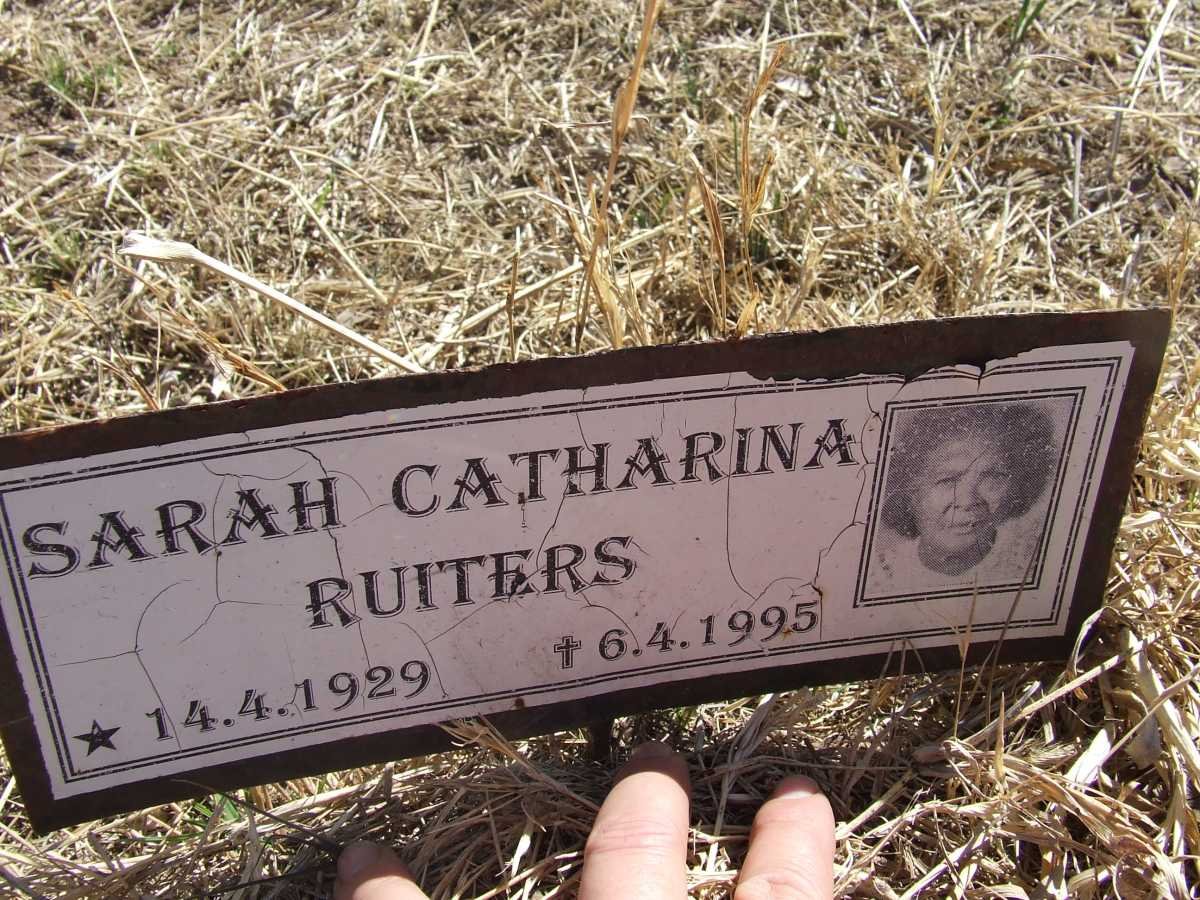 RUITERS Sarah Catharina 1929-1995