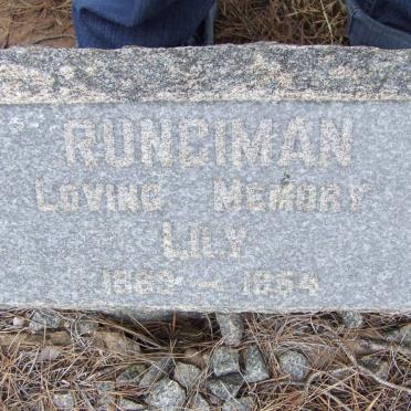 RUNGIMAN Lily 1889-1954