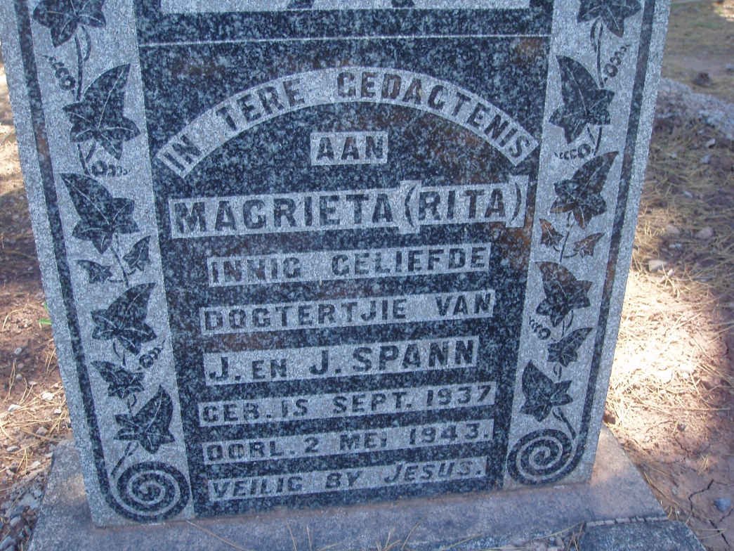 SPANN Magrieta 1937-1943