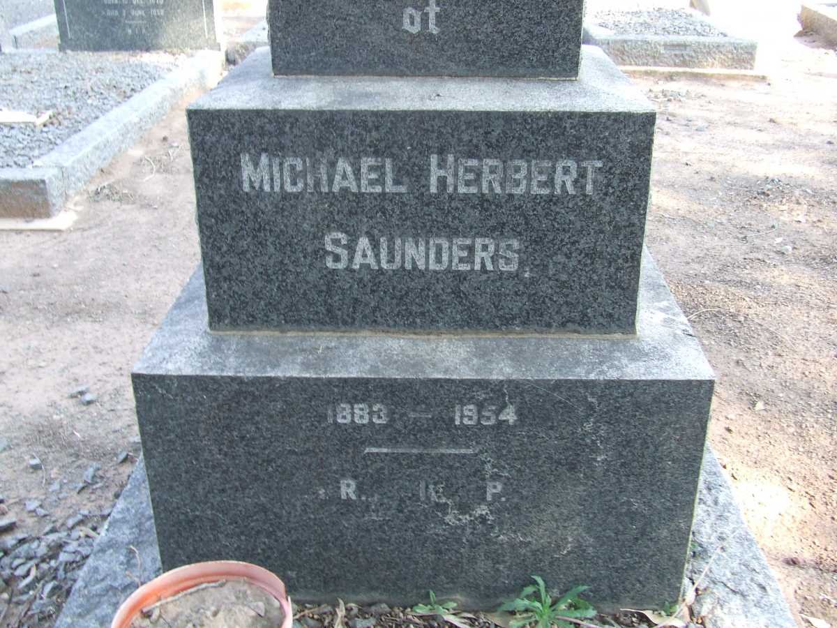 SAUNDERS Michael Herbert 1883-1954