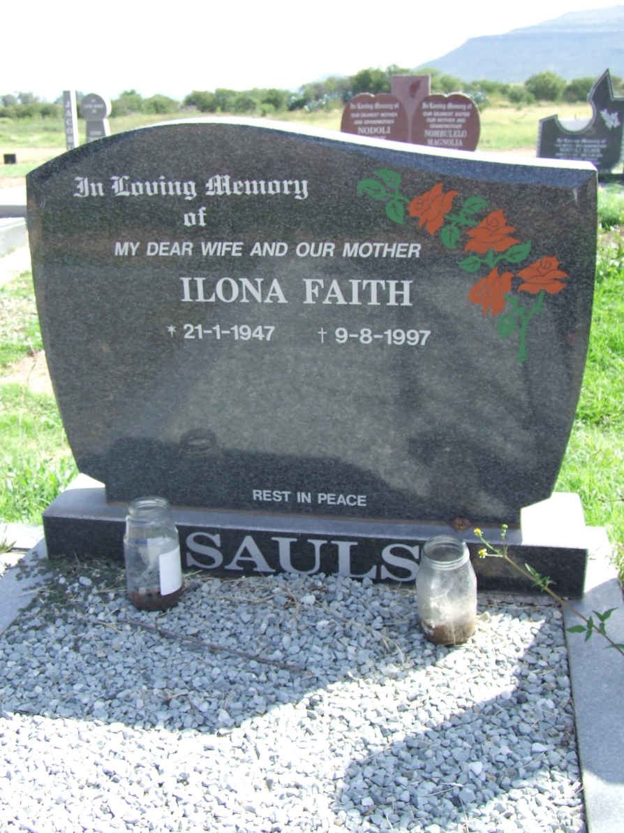 SAULS Ilona Faith 1947-1997