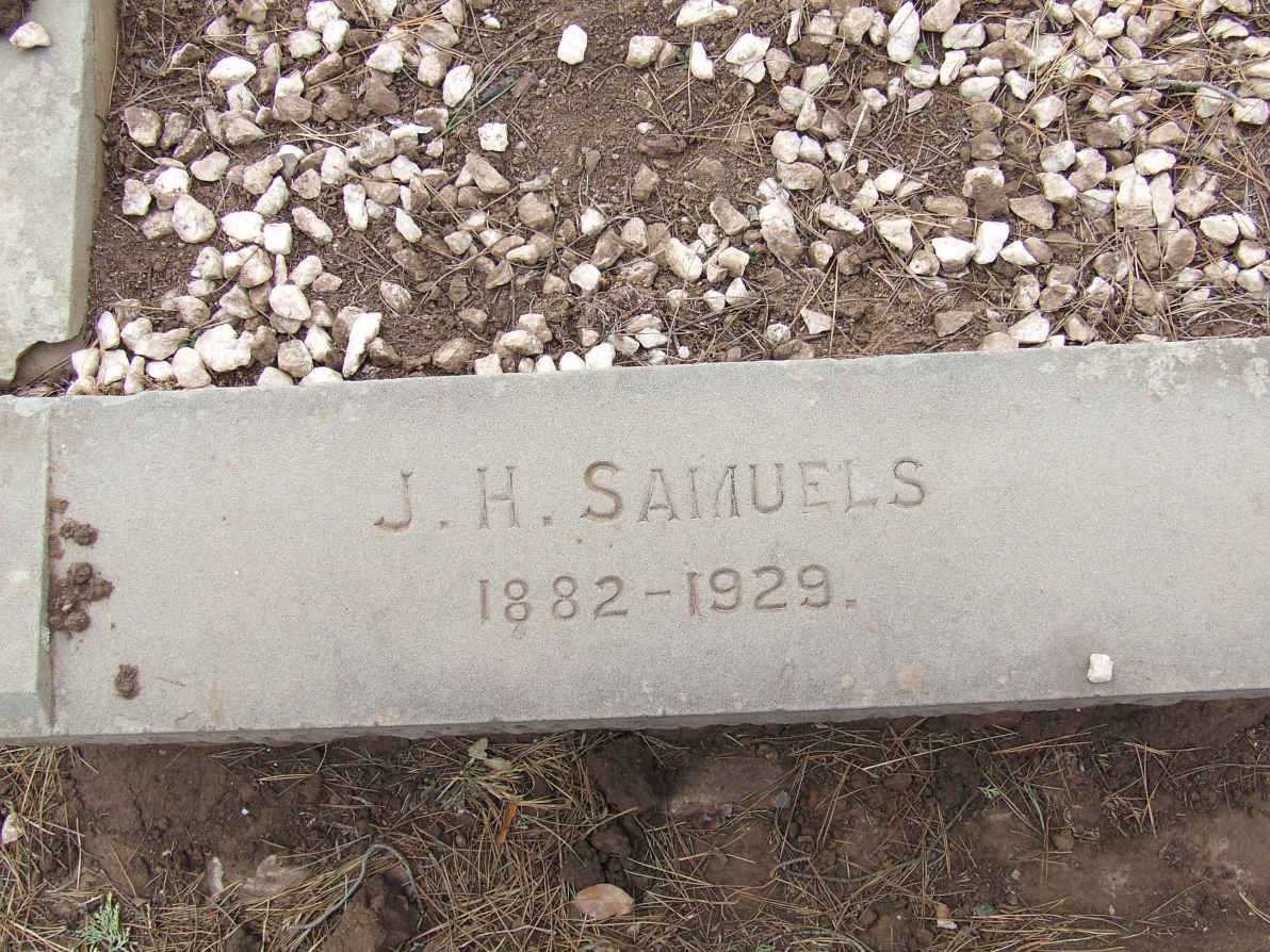 SAMUELS J.H. 1882-1929