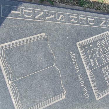 SANDT Martina Wesselina, van der 1940-1994