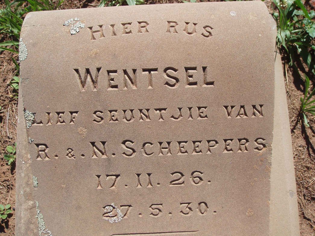 SCHEEPERS Wentsel 1926-1930