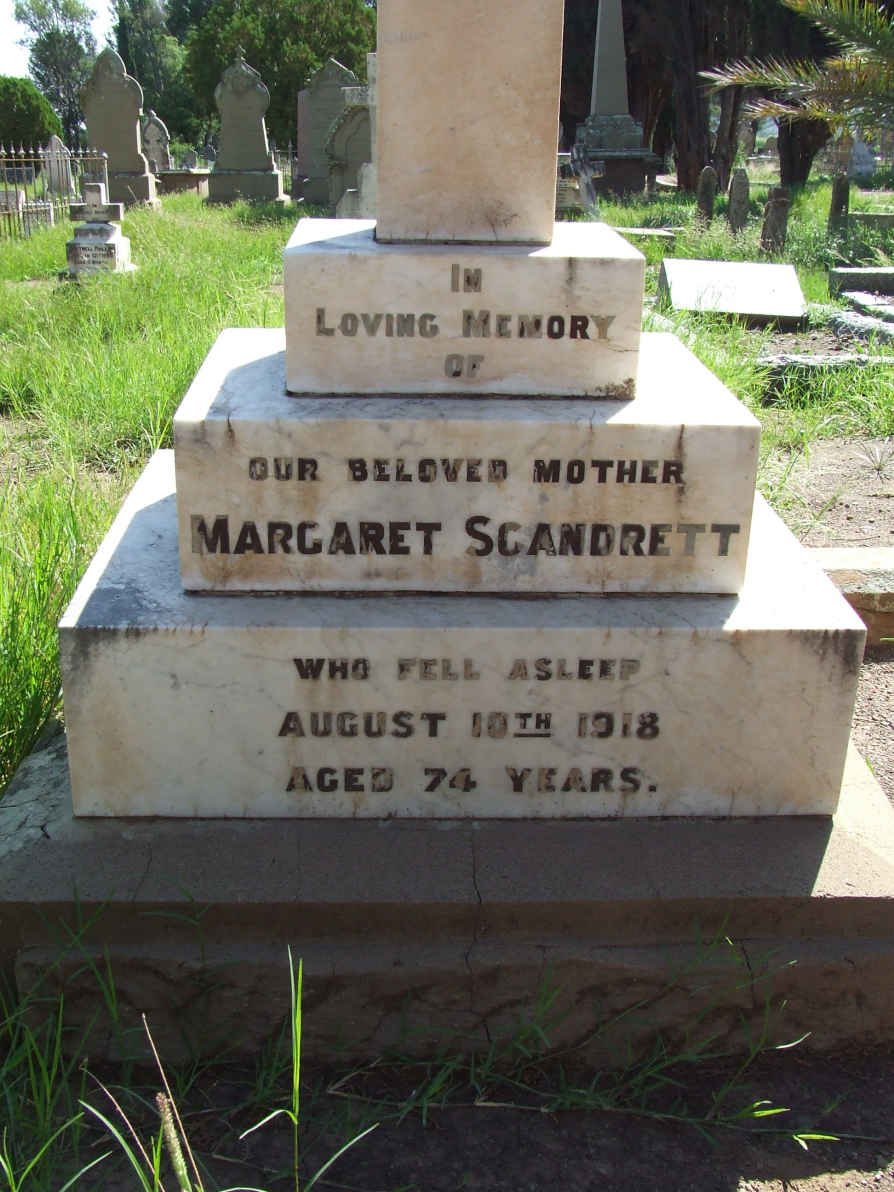 SCANDRETT Margaret -1918