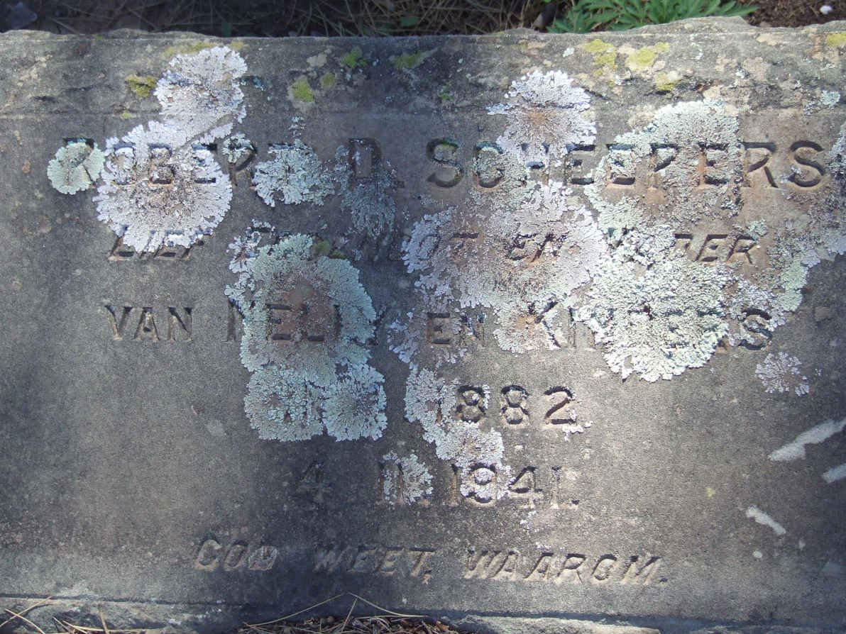 SCHEEPERS Robert D. 1882-1941
