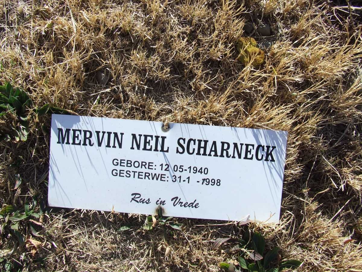 SCHARNECK Mervin Neil 1940-1998
