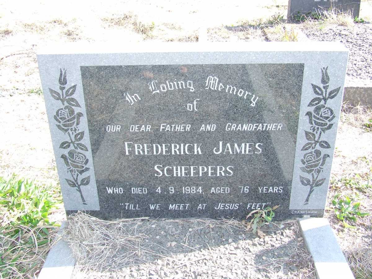 SCHEEPERS Frederick James -1984