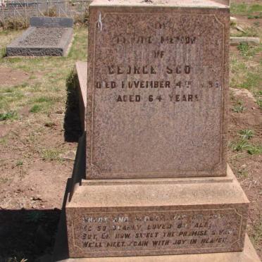 SCOTT George -1899