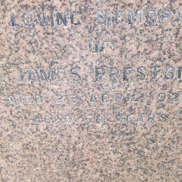 PRESTON James -1920